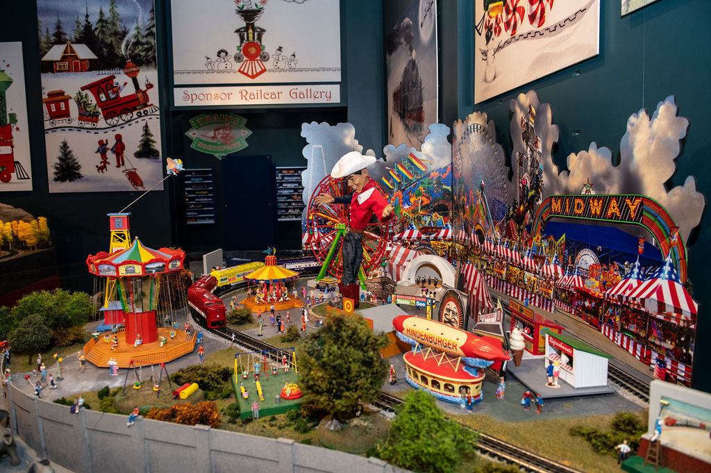 A sneak peek of the 2023 Trains at NorthPark.