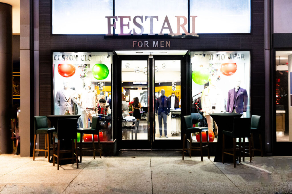 Festari for Men celebrating three decades of dressing professional athletes, business moguls, and other gents. (Photo by Daniel Ortiz)