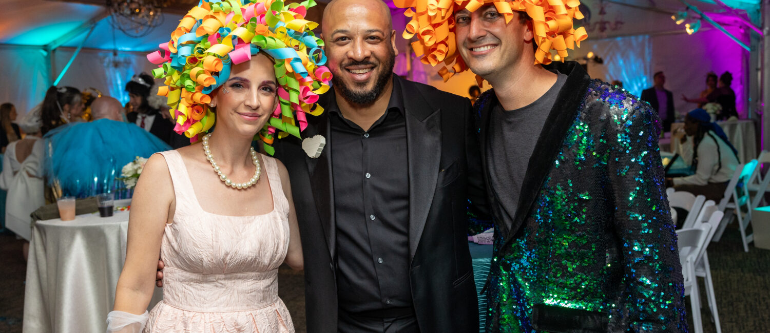 Hair Ball Co-Chairs – Mary Catherine Jones, Robert Hodge, Bailey Jones (Photo by Jenny Antill Clifton)