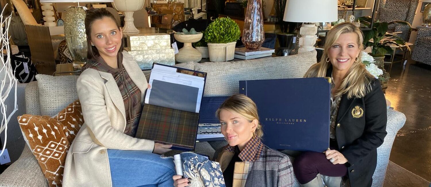 The design team at Haus of Blaylock brings plenty of expertise. Brenda Blaylock is on the right.