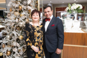 Helene and Dror Zadok (Photo by Daniel Ortiz)