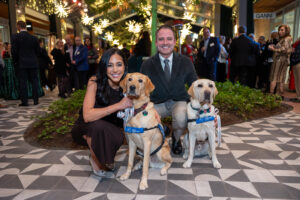 Holly and Steve Radom with Crosby and Angus (Photo by Jenny Antill/Texas Children's Hospital)