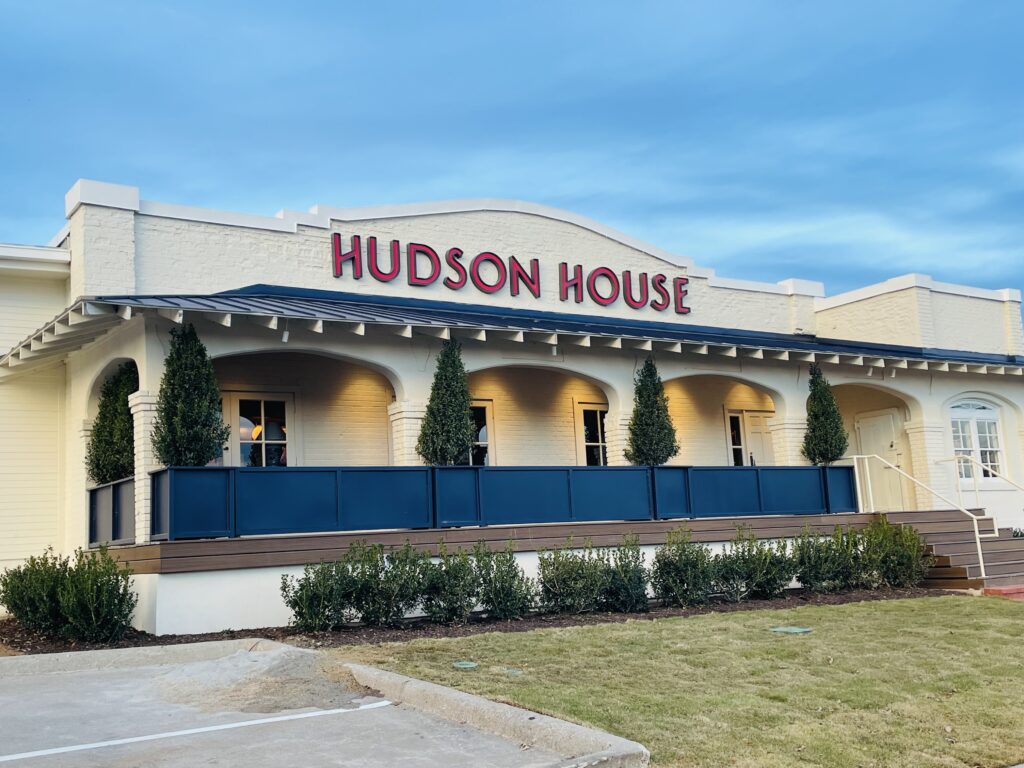 Hudson House opens Friday inside Fort Worth's historic ice house. (Photo by Courtney Dabney)