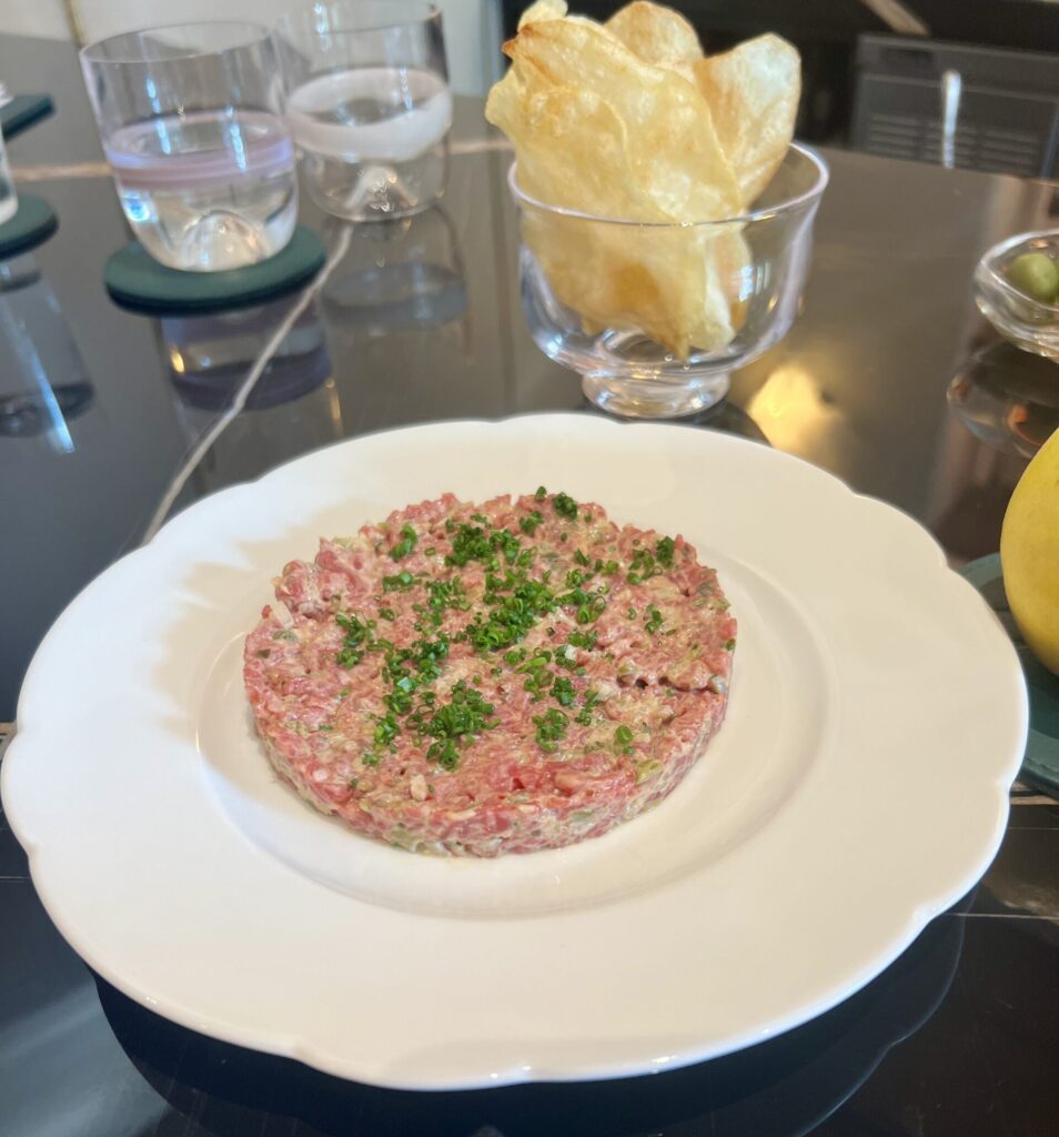 The Steak Tartare at Bar Colette is a must-try. (Photo by Megan Ziots)