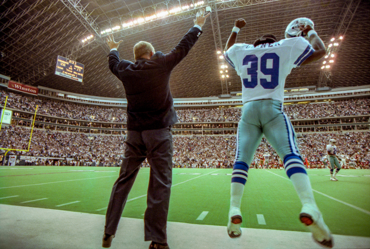 JONESJUMP, Jerry Jones, Derrick Gainer, 1993