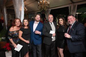 Jael Greene, Kristen and Eric Howard, Hani Barazi and Serene Wafai, Todd Greene (Photo by Daniel Ortiz)