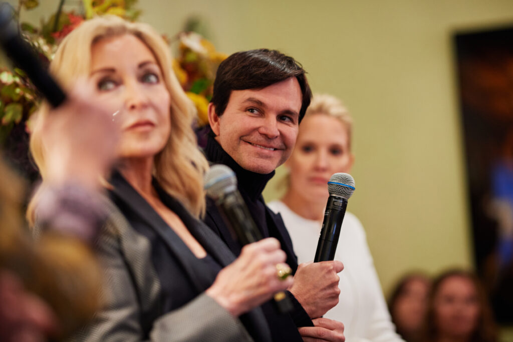 Jan Showers, Mark Sikes, Rivers Spencer at Jan Showers