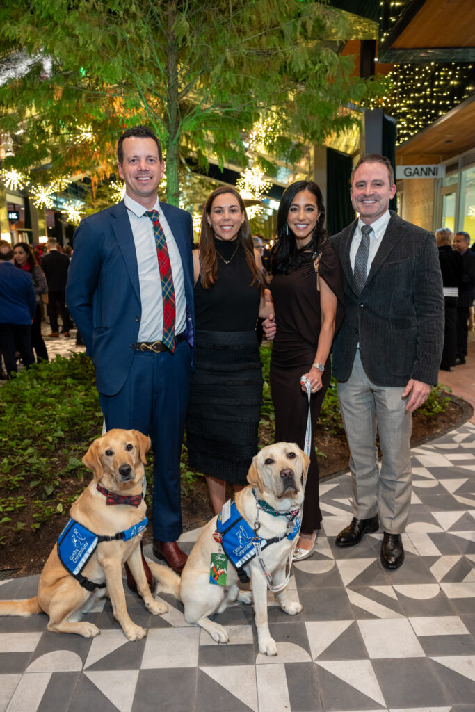 Oliver & Julie TenHoeve, Holly & Steve Radom at Texas Children's Hospital Ambassadors holiday party held at the Montrose Collective. (Photo by Jenny Antill/Texas Children's Hospital)