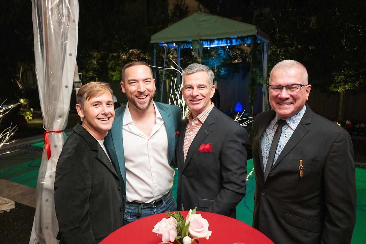 Kevin Gilliard, Ed Finger, Gerard Pollard, and Jim Sikorski (Photo by Daniel Ortiz)