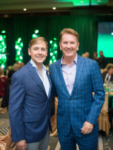 Kevin Gilliard and past honoree Frank Billingsley (Photo by Daniel Ortiz)