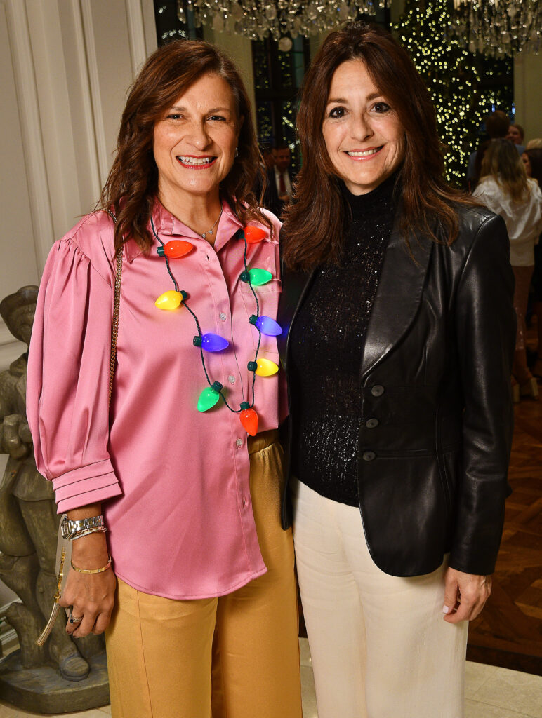  Deanna Barton, Laura Mudd at the annual Santa's Elves party benefiting MD Anderson Children's Cancer Hospital
