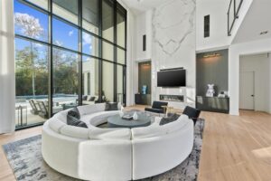 Living area Hallbrook Way