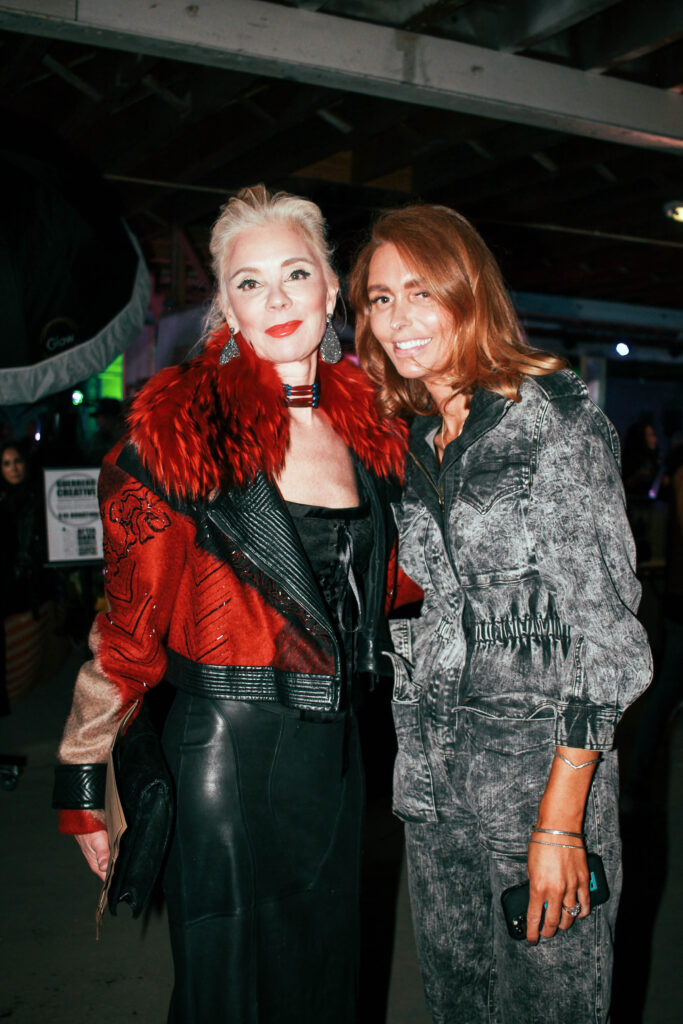 Tena Lundquist Faust, Portia Shaw at Magpies & Peacocks After Dark (Photo by Jesse Greene)