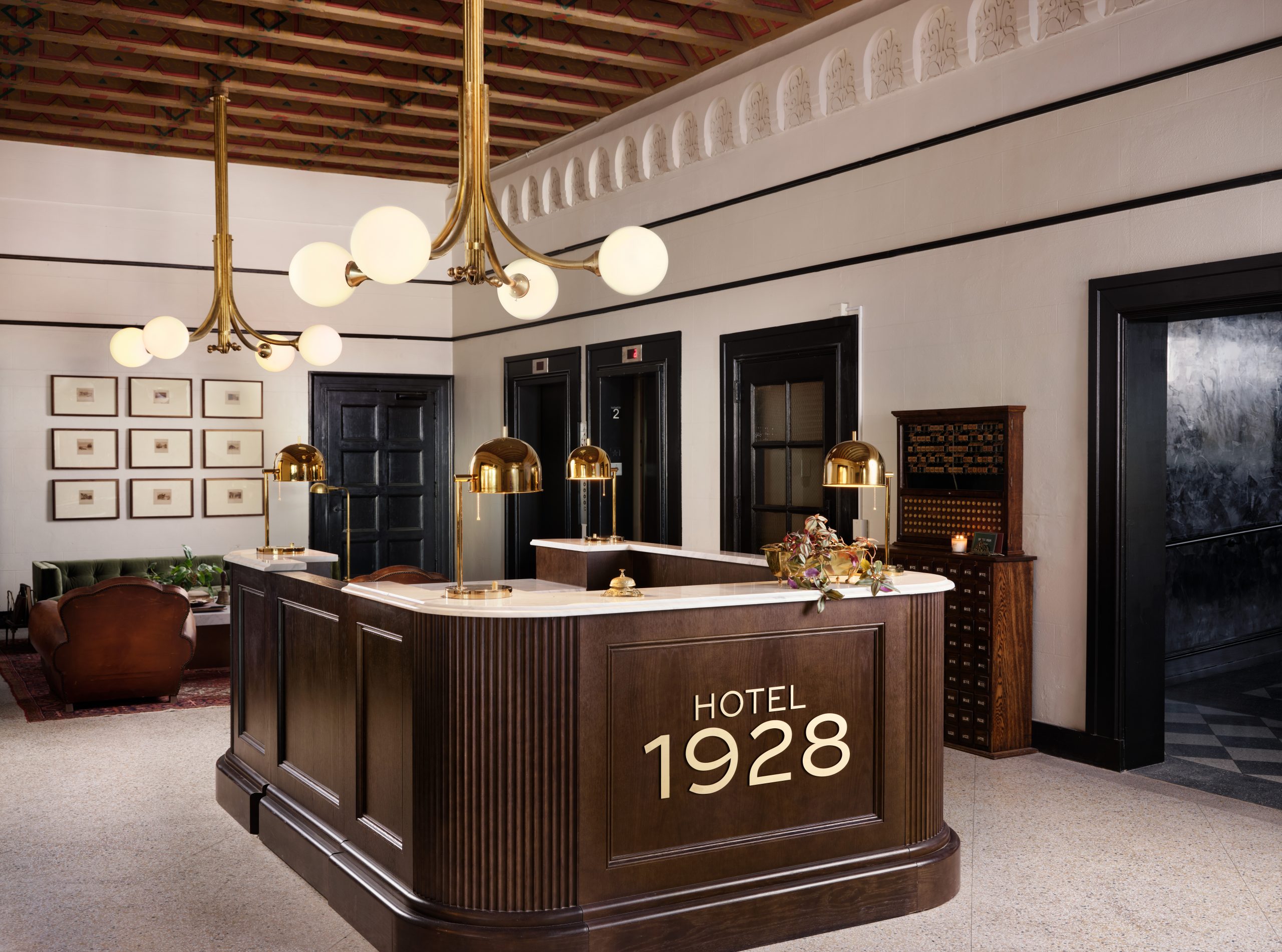Checking in to Hotel 1928 is a throwback experience. (Photo Courtesy of Magnolia Network)