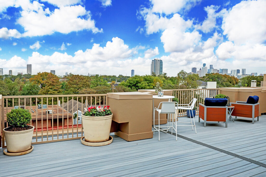 The neighborhood brings a quaint, small-town vibe where neighbors know each other’s first names.