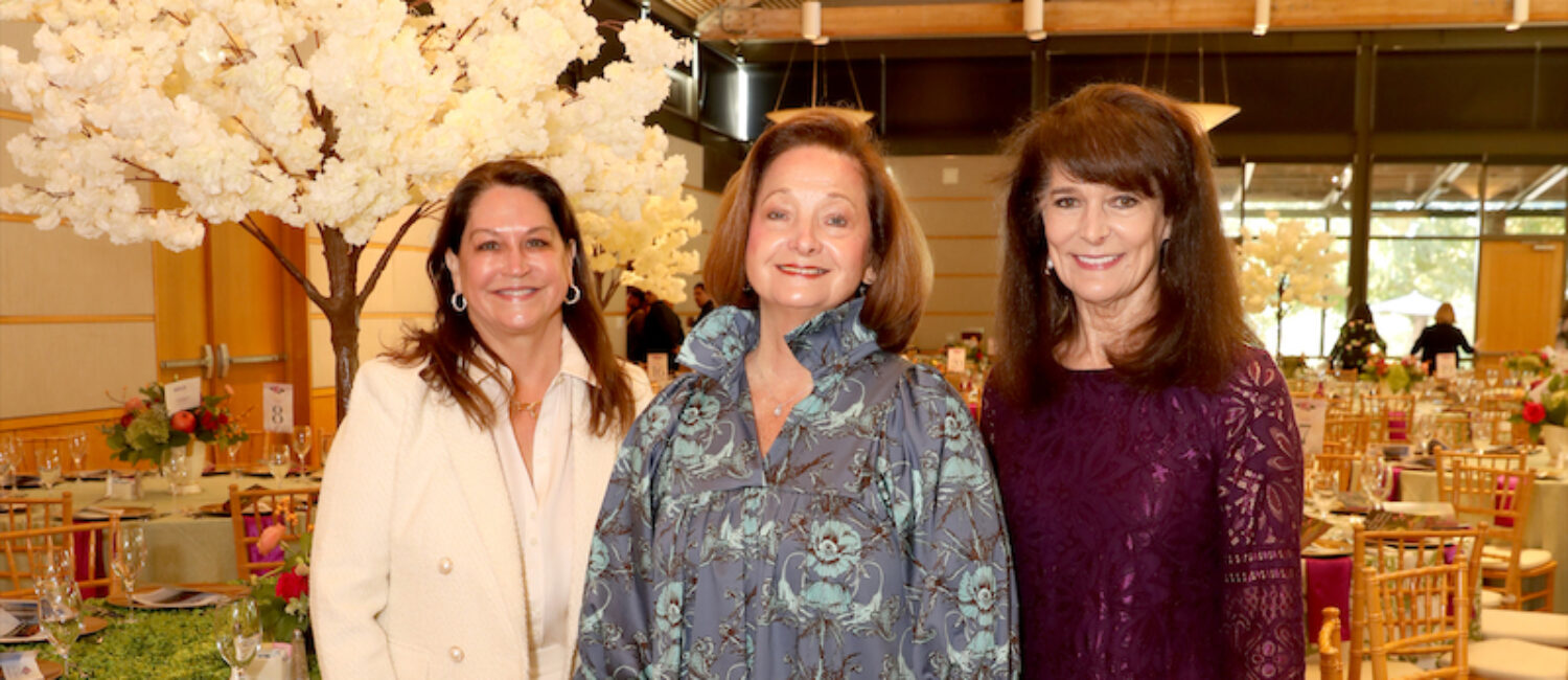 Mari Epperson, Chair; Karen Sargent, President, Women’s Council; Sharon Ballew, Chair. (Photo by Rob Wythe)