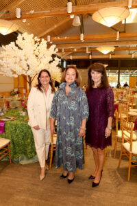 Mari Epperson, Chair; Karen Sargent, President, Women’s Council; Sharon Ballew, Chair. (Photo by Rob Wythe)