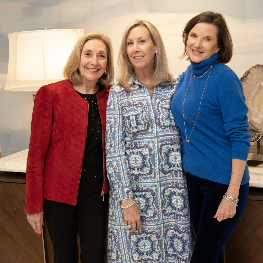 Marie Veit, Nancy Markham, Donna Riha at David Sutherland
