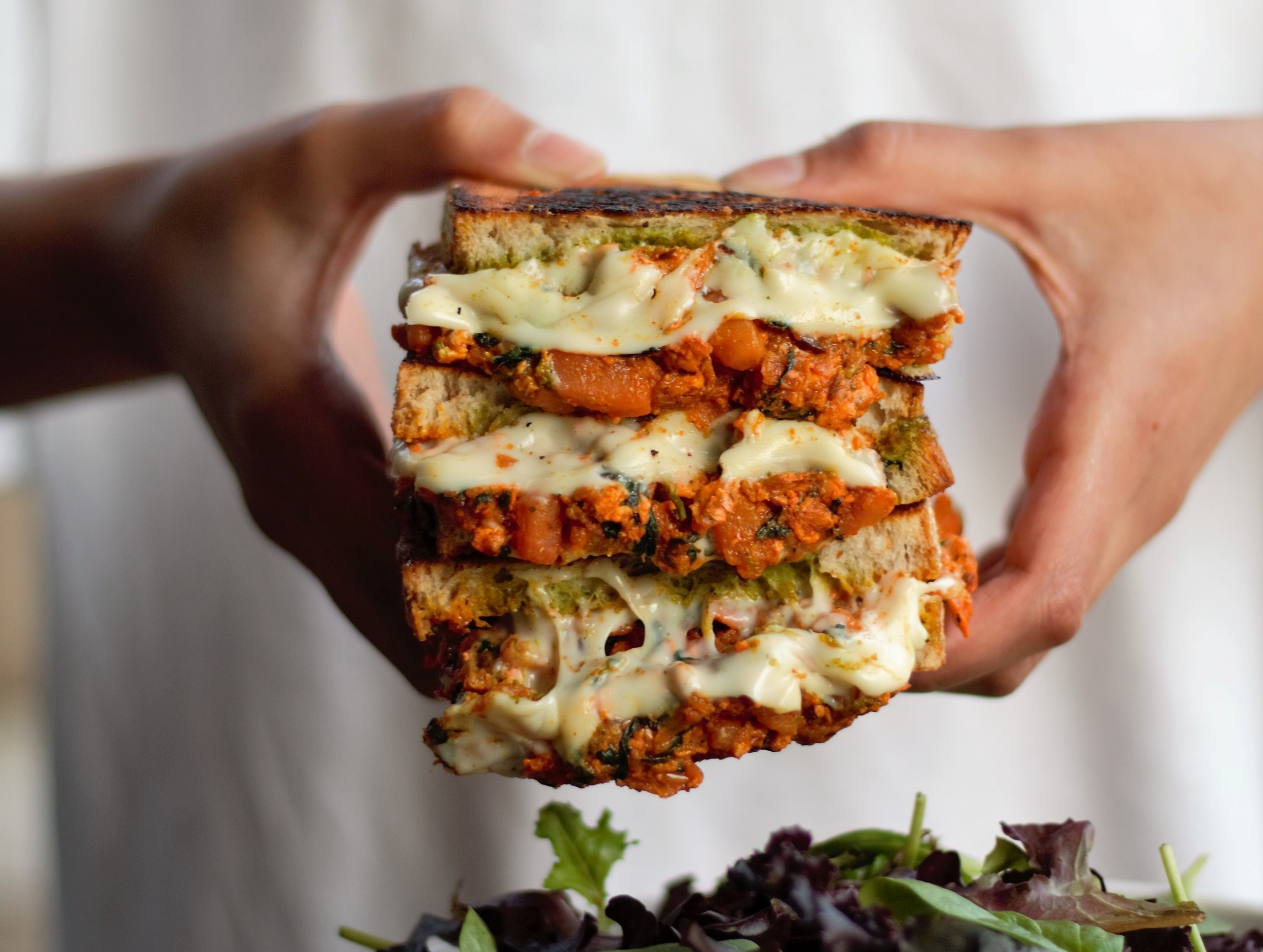 Mumbai Grilled Tandoori Chicken Panini (Photo by Sunil Srivastava )