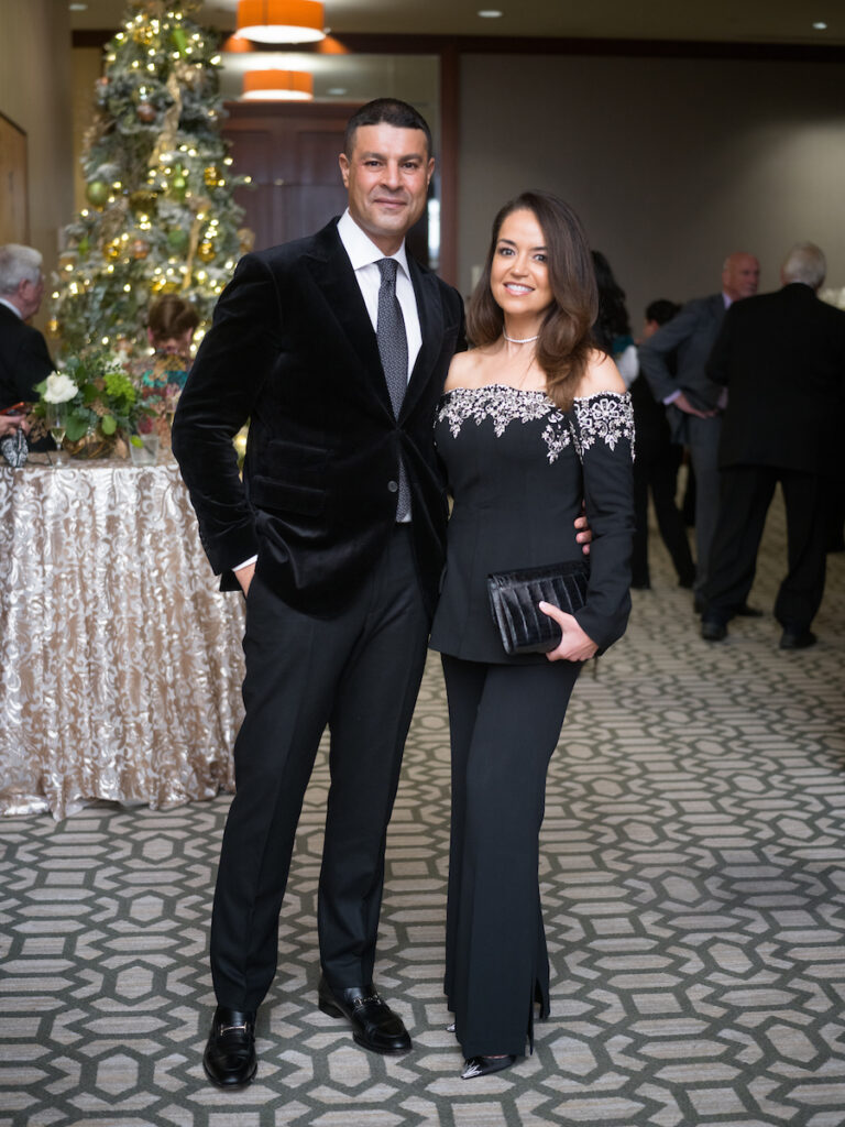 Omar Alaoui & Maria Moncada-Alaoui at The Social Book's Houston Treasures awards dinner (Photo by Daniel Ortiz)