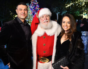 Omar and Maria Alaoui and Santa