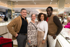 Orlando Gutierrez, Irena Aga, Valencia Newton and Deric Newton (Photo by Daniel Ortiz)