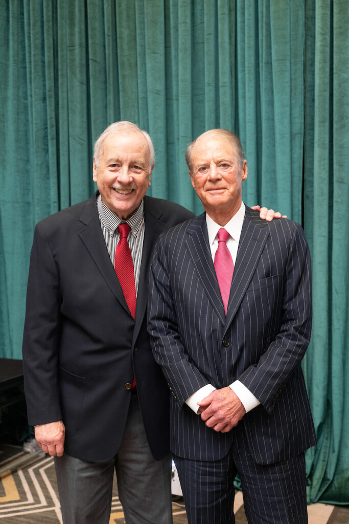Ed McMahon, J.P. Bryan at The Social Book's Houston Treasures awards dinner  at the Omni Houston Hotel (Photo by Daniel Ortiz)