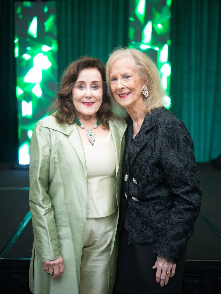 Betty Tutor, Mary Ann McKeithan at The Social Book's Houston Treasures awards dinner (Photo by Daniel Ortiz)