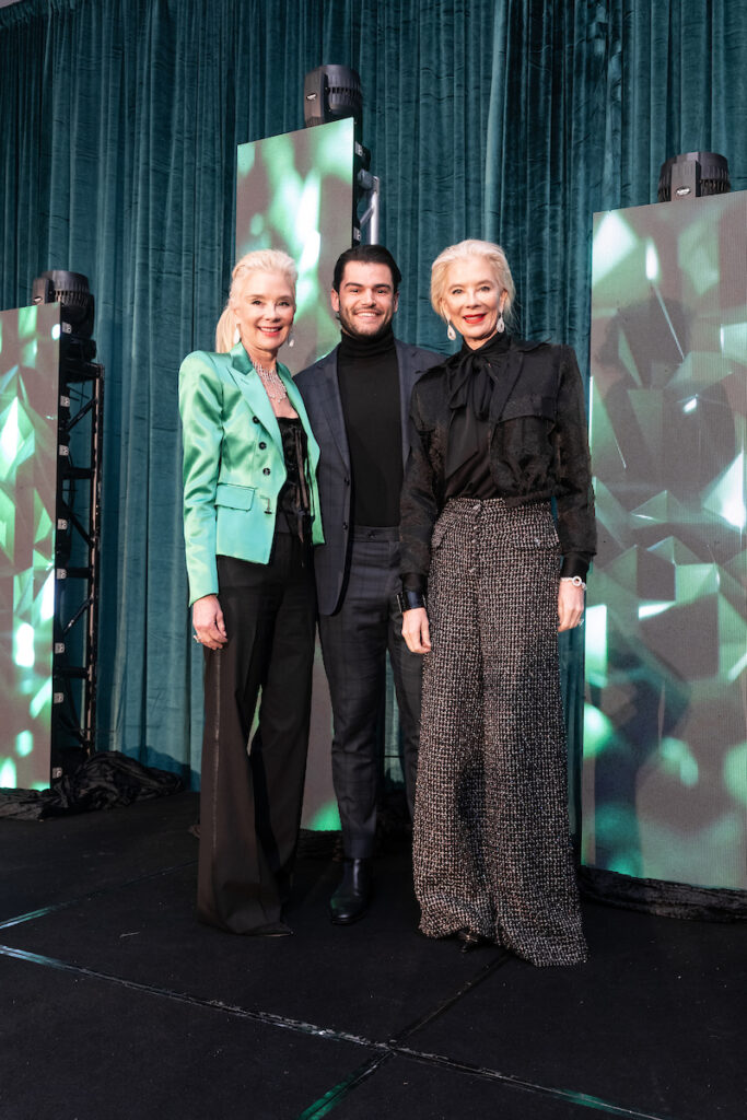 Past honorees Tena Faust and Tama Lundquist introduce honoree Lance McCullers, Jr. (Photo by Daniel Ortiz) (Photo by PWL Studios/Fulton Davenport)