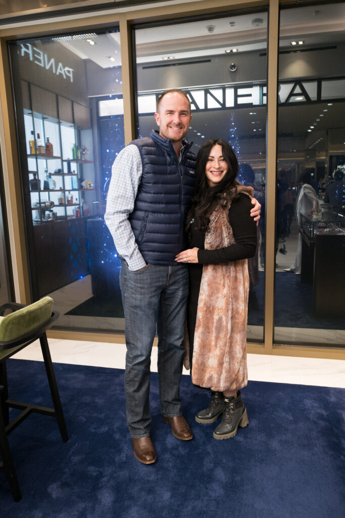 Peyton Jones & Rosie Murphy at the Zadok holiday party (Photo by Daniel Ortiz)