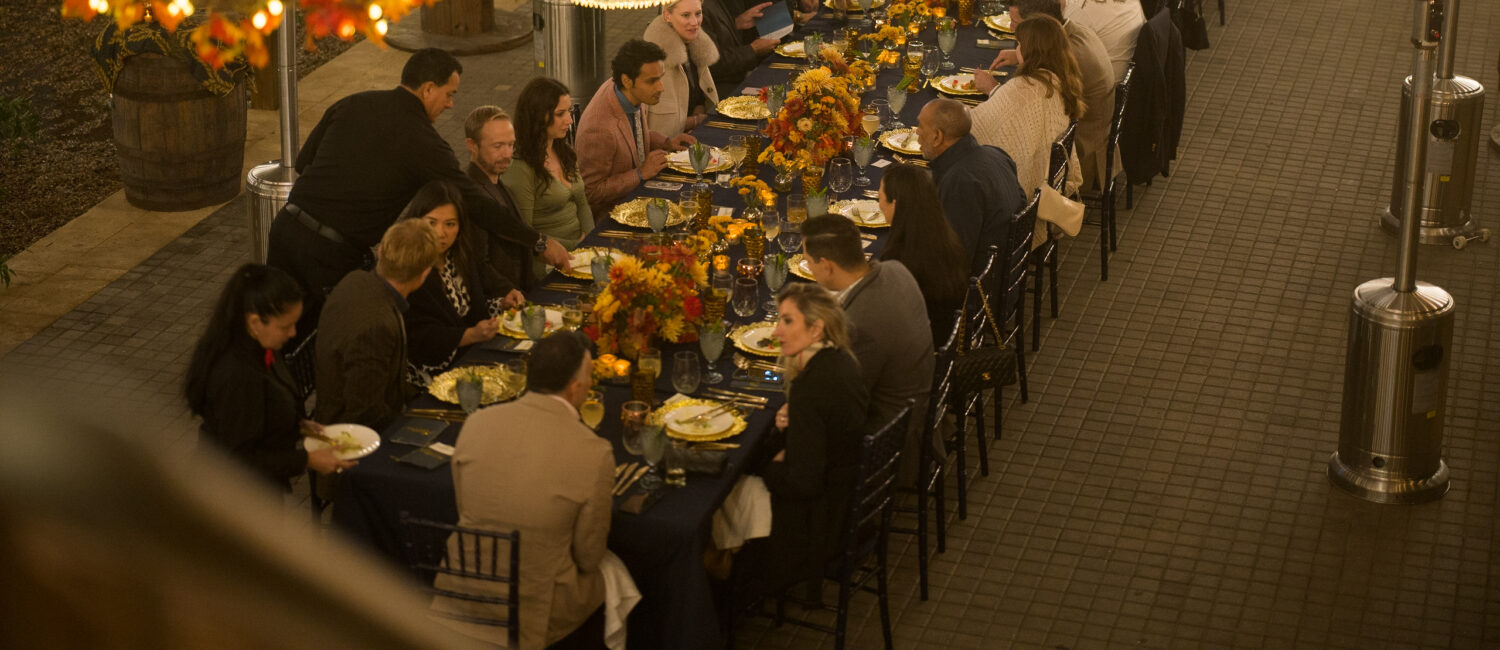 Fifty guests are treated to a 10-course tasting menu at the Delicious Alchemy dinner benefiting Recipe for Success. (Photo by Daniel Ortiz)