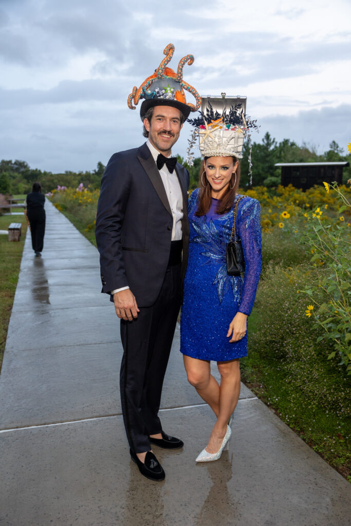 Ryan & Whitney Burns at Lawndale Art Center Hair Ball  (Photo by Jenny Antill Clifton)
