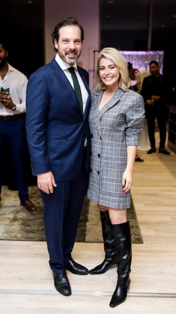 Samuel Katz & Paola Contreras Katz at the grand opening of Residences at The Allen. (Photo by Hung L. Truong Photography)