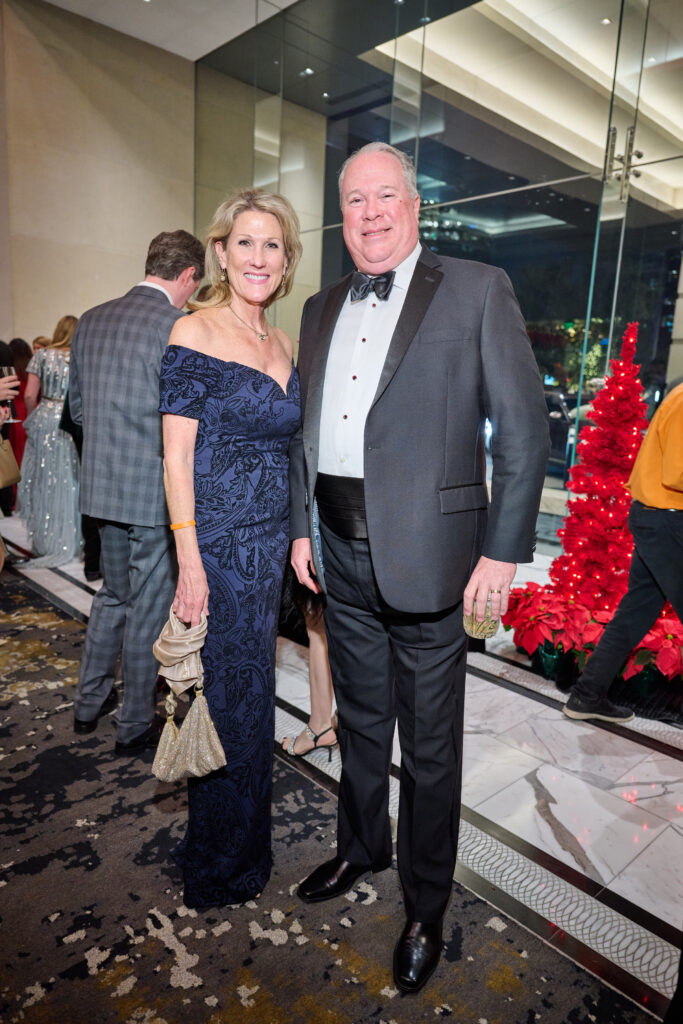 Seliece & Lee Womble at the Spindletop Holiday Ball (Photo by PWL Studios/Fulton Davenport)