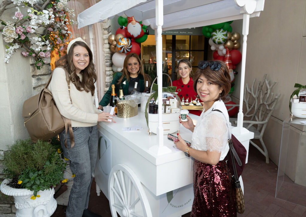 Scenes from the 2023 Highland Park Village Holiday Shopping Stroll. 