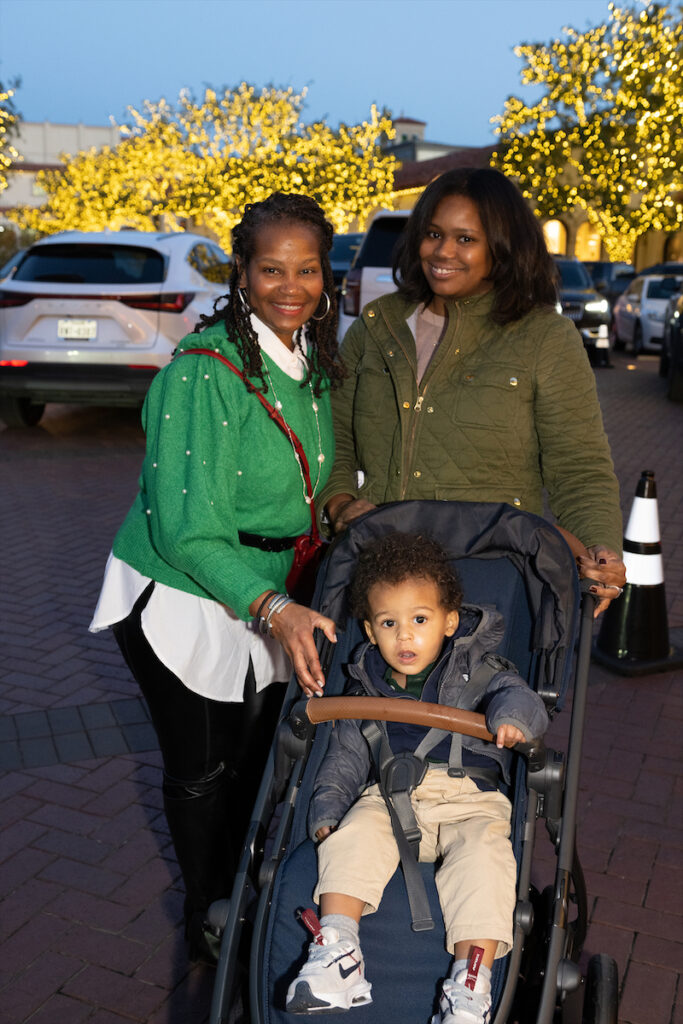 Scenes from the 2023 Highland Park Village Holiday Shopping Stroll. 