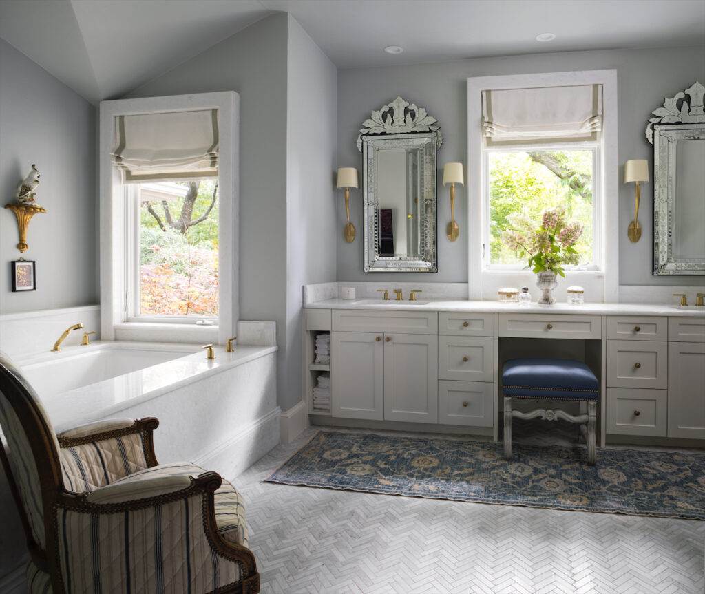 The primary bath. (Photo by Emily Minton Redfield)