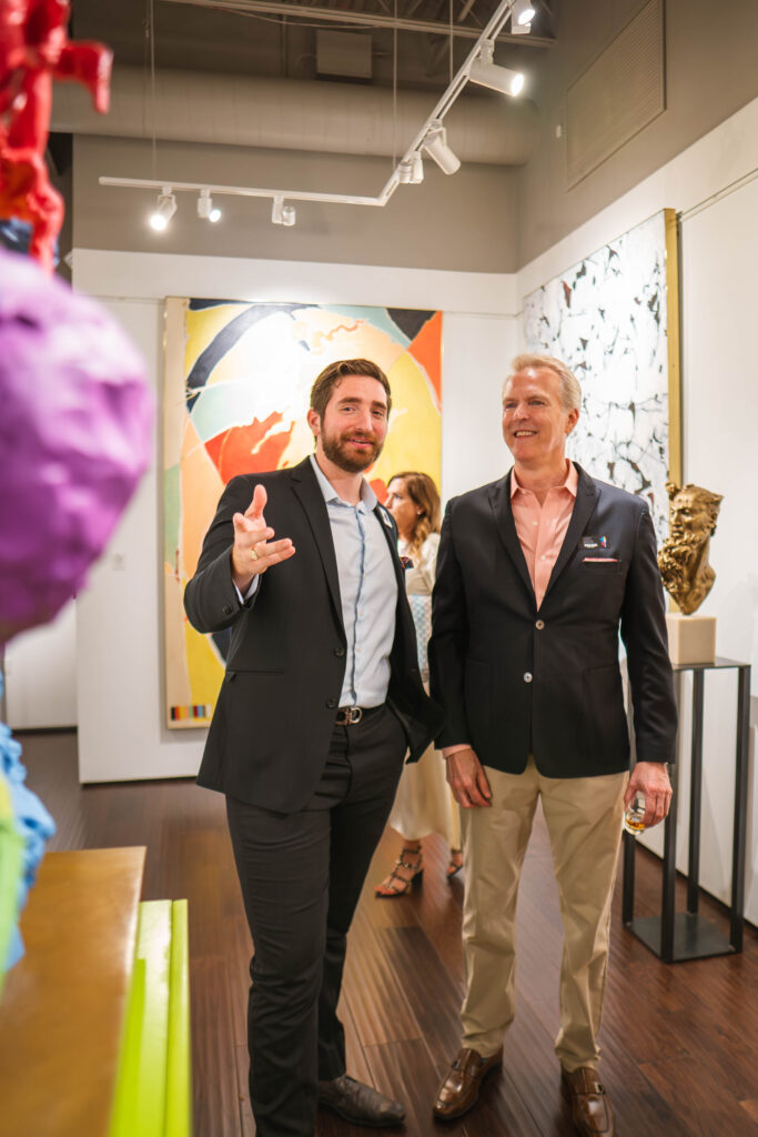 Mawi Sampogna, Scott Marrs at Art of the World Gallery Auction