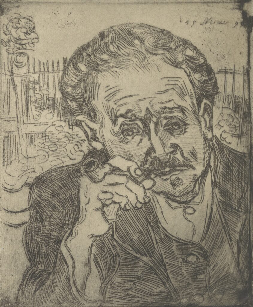 Vincent van Gogh's "L'Homme à la Pipe: Portrait du Docteur Gachet," 1890 at Van Gogh Museum, Amsterdam. (Photo by © Van Gogh Museum, Amsterdam)
