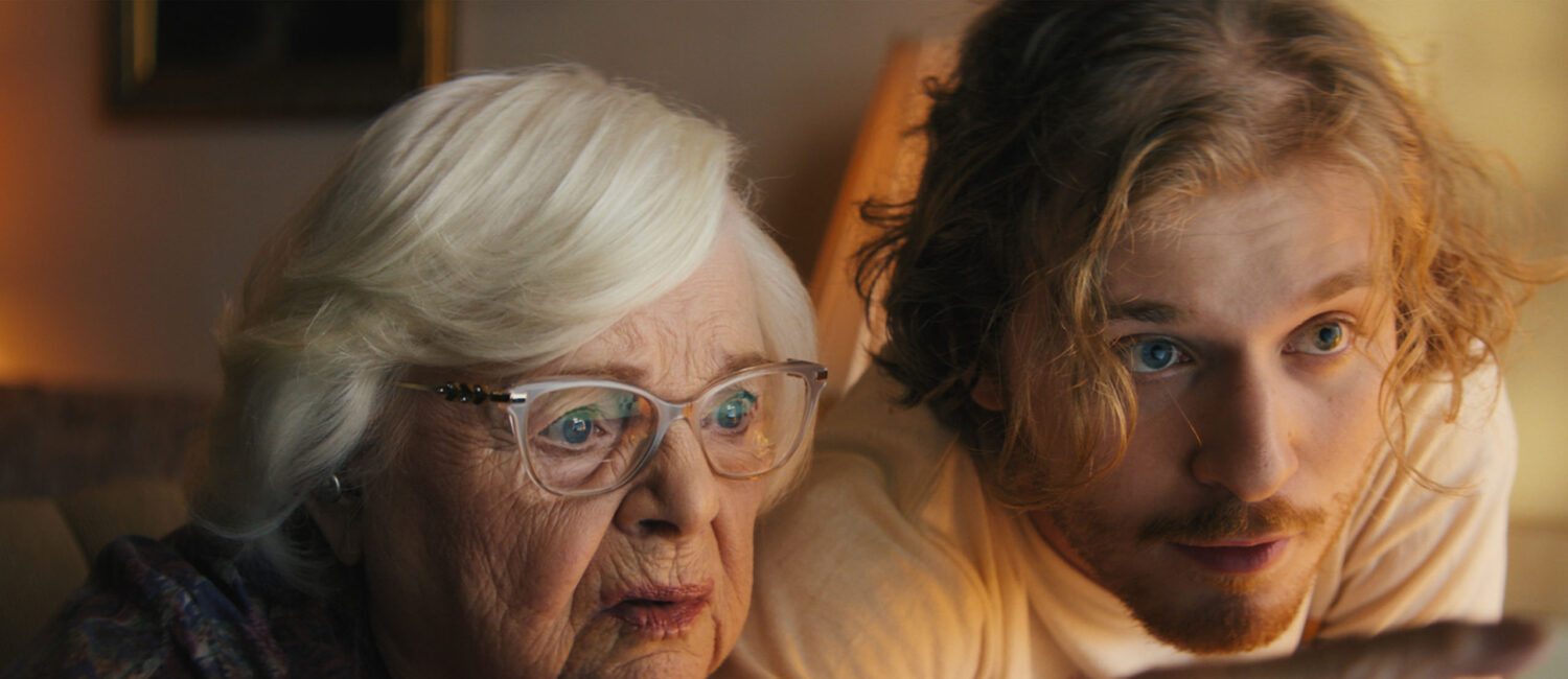 June Squibb and Fred Hechinger