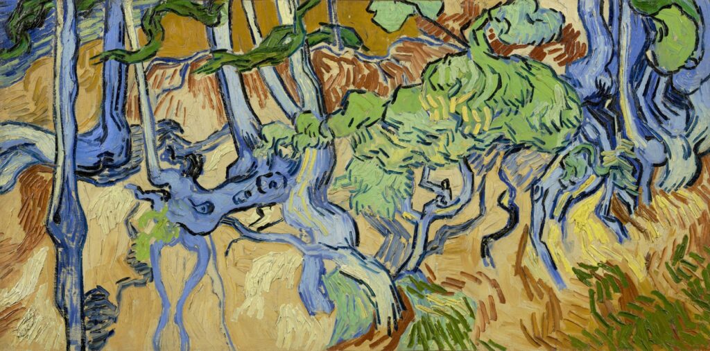 Vincent van Gogh's "Racines d’arbres," 1890  at Van Gogh Museum, Amsterdam. (Photo by © Van Gogh Museum, Amsterdam)