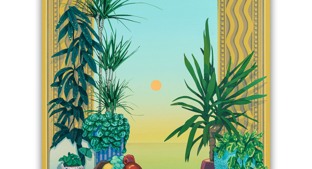 371 Robert Minervini_Distant Horizons 2023_Acrylic on canvas_30h x 26w inches