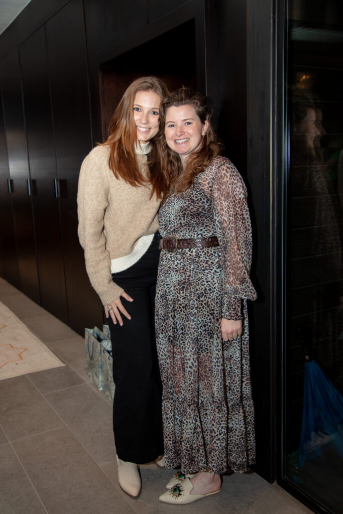 Dani Kattan, Madi Hurley at the Akris/PaperCity salute to Houston Ballet's Julie Kent (Photo by Miroma Photography)