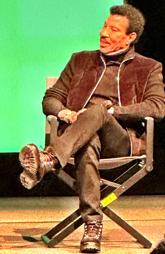 Lionel Richie appears in a Q&A session at the Sundance Film festival after the  premiere of “The Best Night in Pop History” (Photo by Jane Howze)