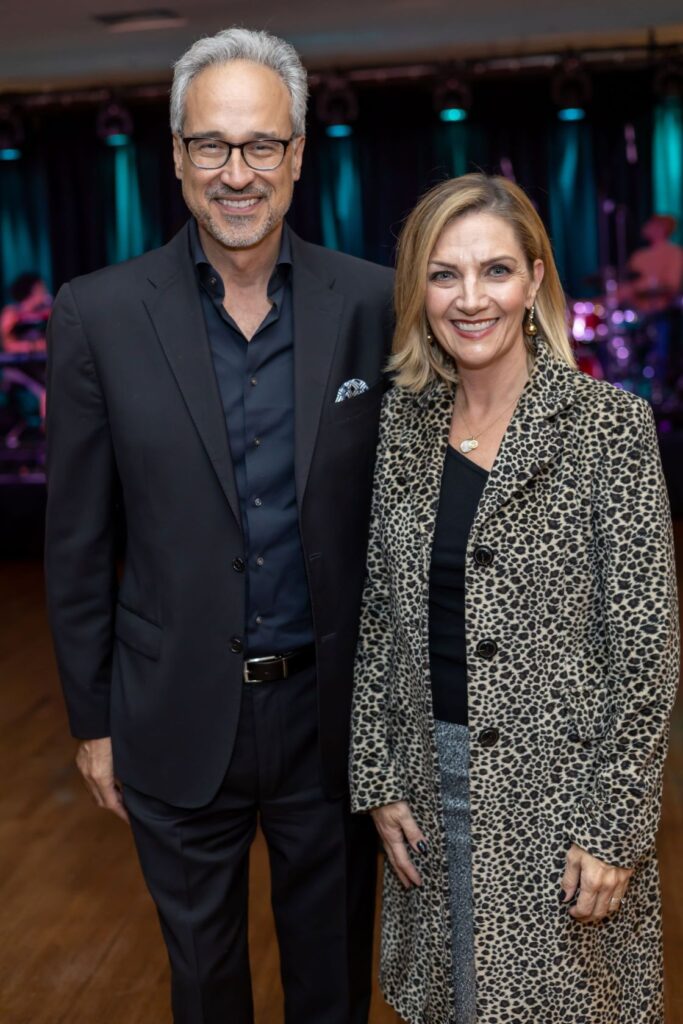 Adel & Maureen Chaouch at the at the 2023 DACAMERA Fall Jazz Afterparty (Photo by Katy Anderson)