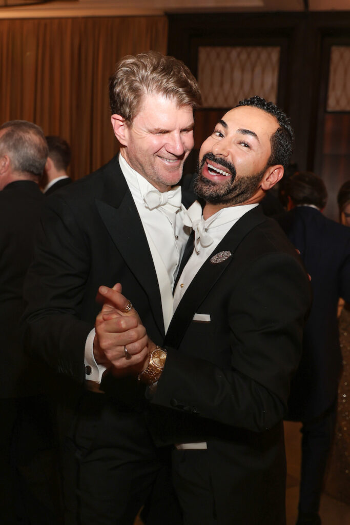 Bill Baldwin & Fady Armanious at the Houston Symphony Ball (Photo by Priscilla Dicson)