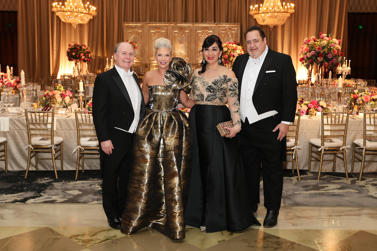 Co-Chairs Dr. Charles and Tammie Johnson and Drs. Alice and Matt Brams