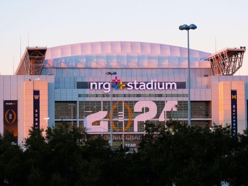 NRG Stadium is hosting the biggest game in college football this entire season. (Photo by F. Carter Smith)
