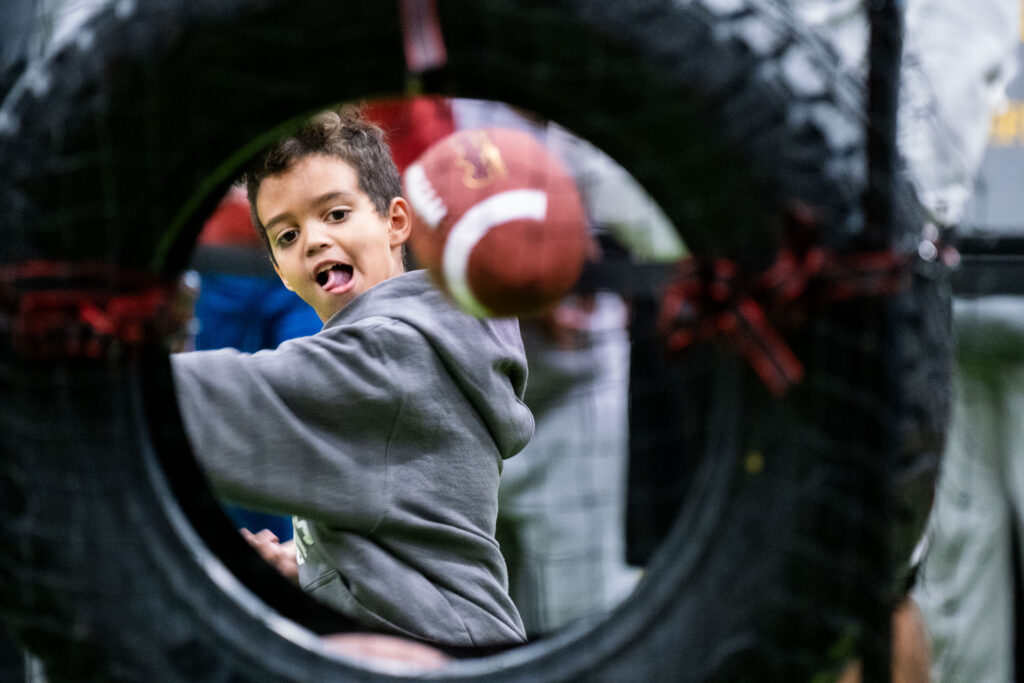 Fan Fest at the George R. Brown Convention Center as the City of Houston hosts the NCAA College Football Championship game with the University of Washington facing off against the University of Michigan at NRG Stadium