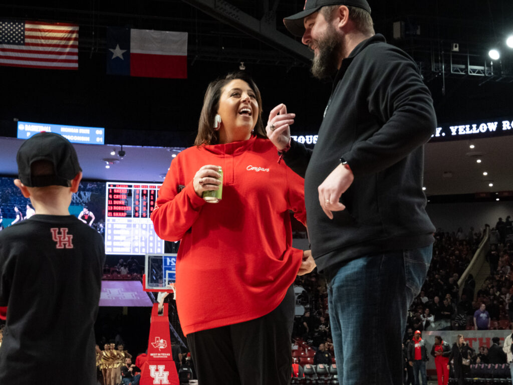 University of Houston basketball director of operations Lauren Sampson is a program difference maker. (Photo by F. Carter Smith)